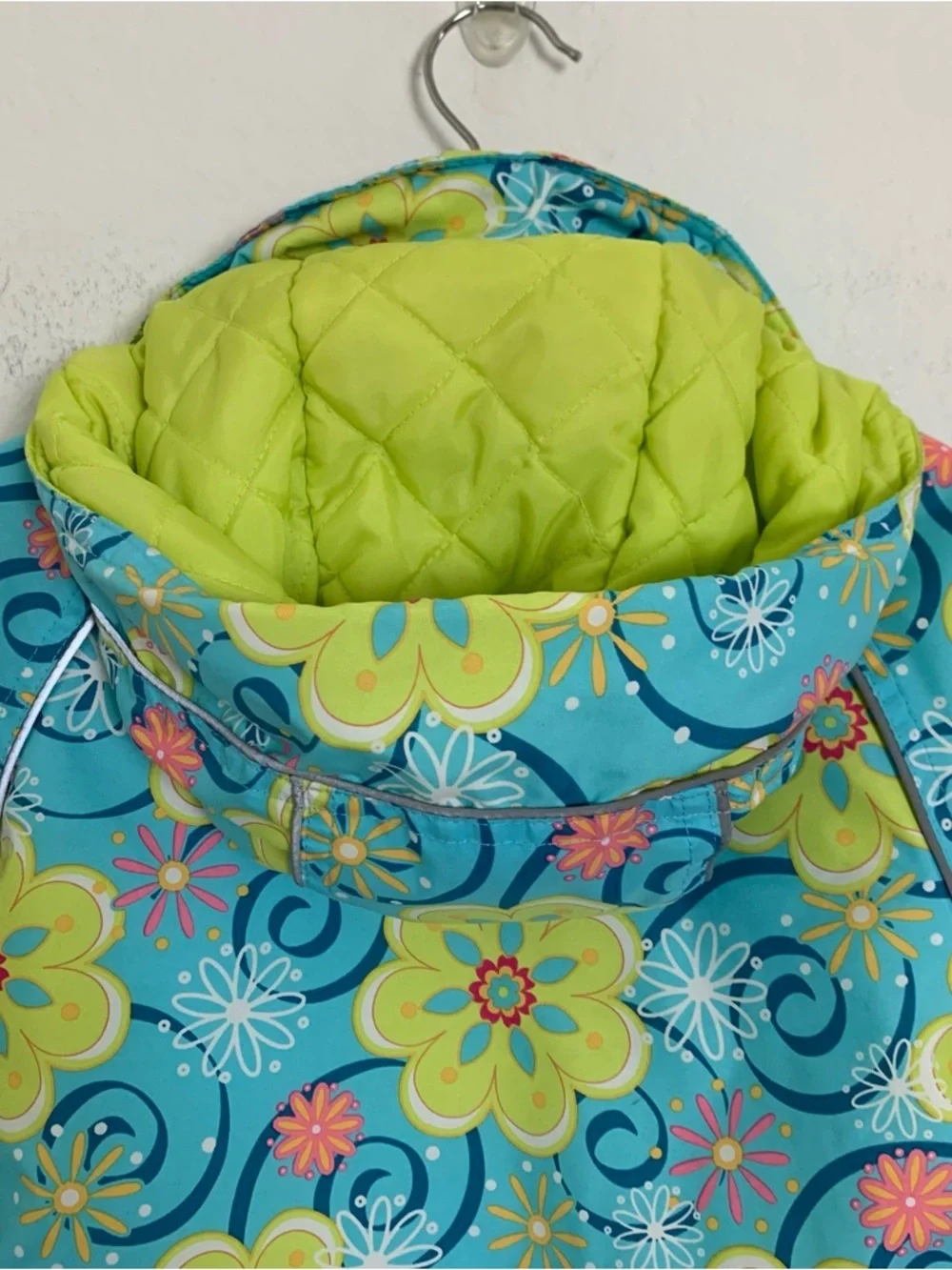 Hanna Andersson Colorful Floral Jacket Baby/toddler Size 80 18-24 Months